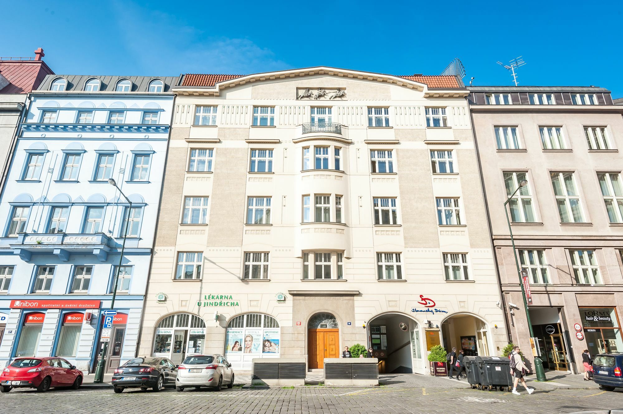 Slovansky Dum Boutique Apartments Praga Exterior foto